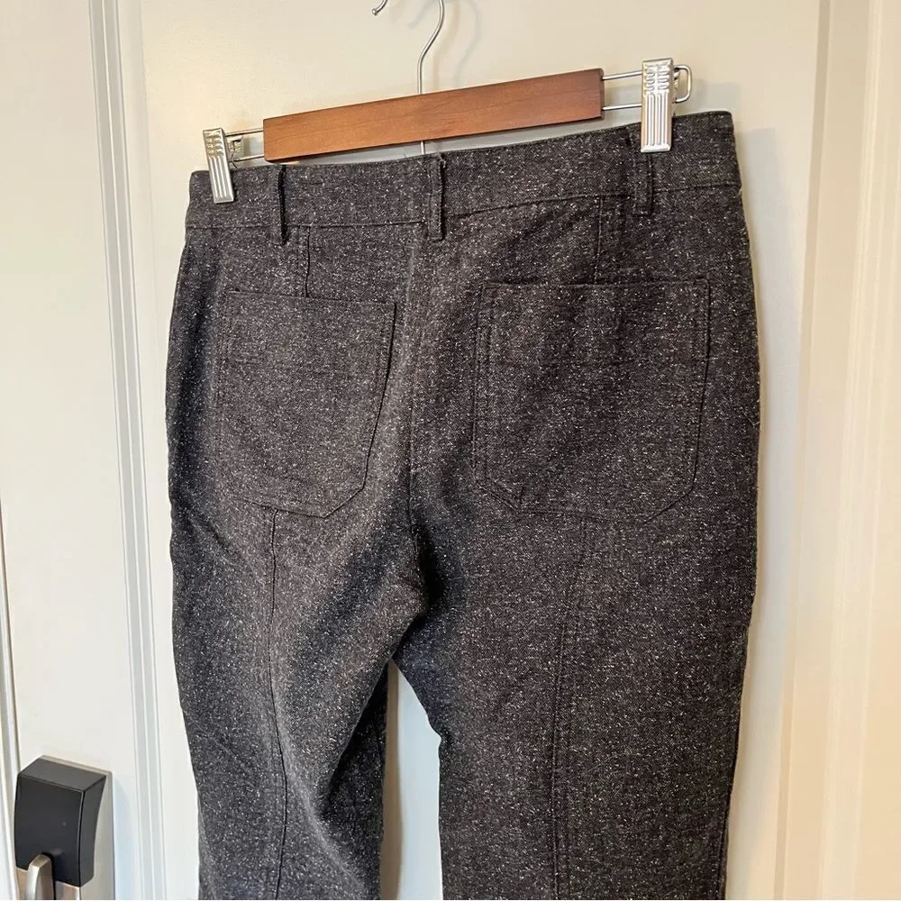 J. Crew Marled Gray Speckle Utility Pant
